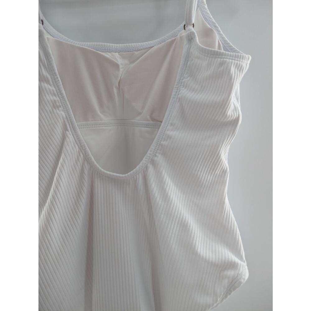 Andie Swim White One Piece Swimsuit The Laguna Size 2XL - Picture 7 of 11